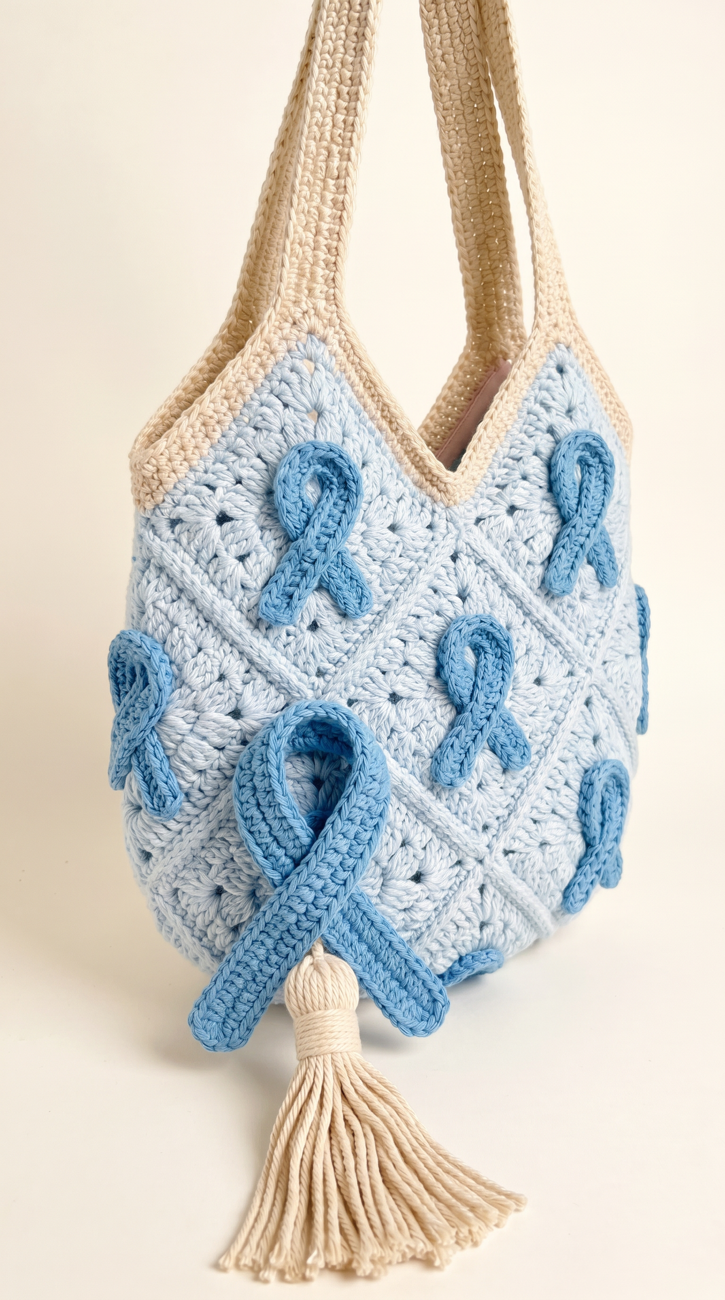 Riley's Cancer Awareness Crochet Bags™
