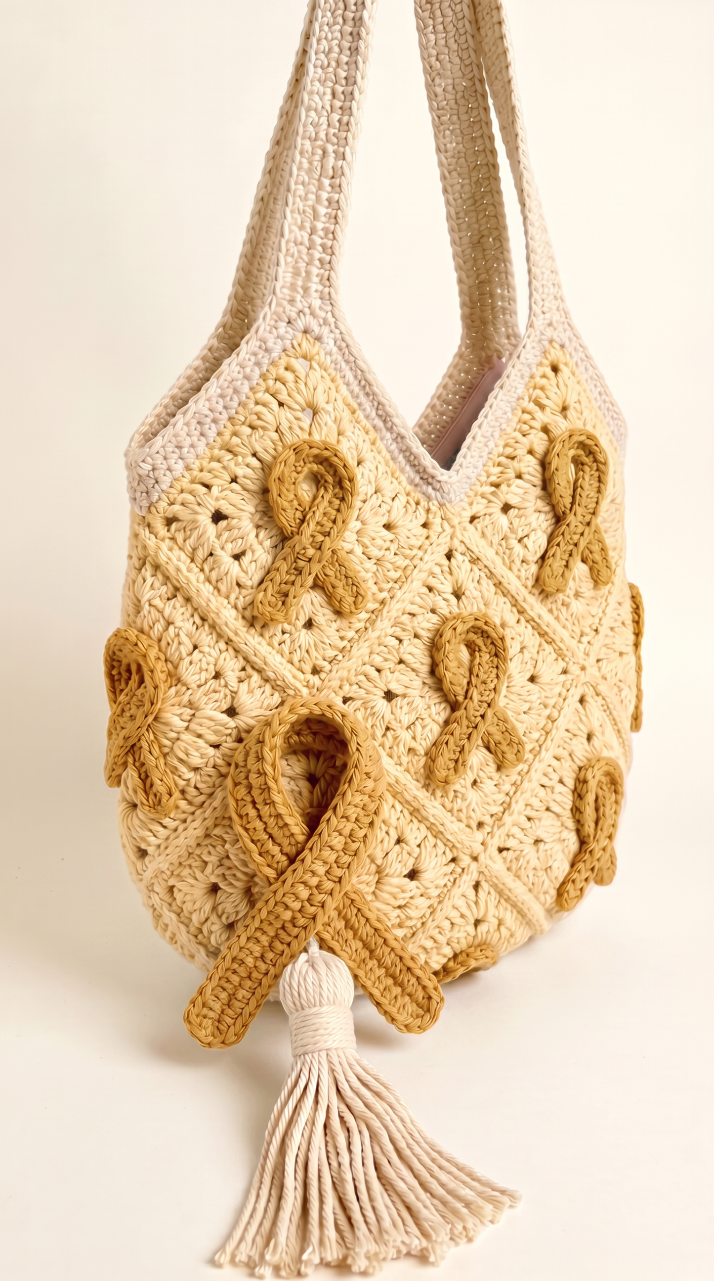 Riley's Cancer Awareness Crochet Bags™