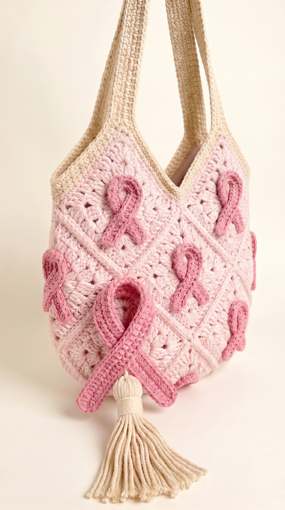 Riley's Cancer Awareness Crochet Bags™